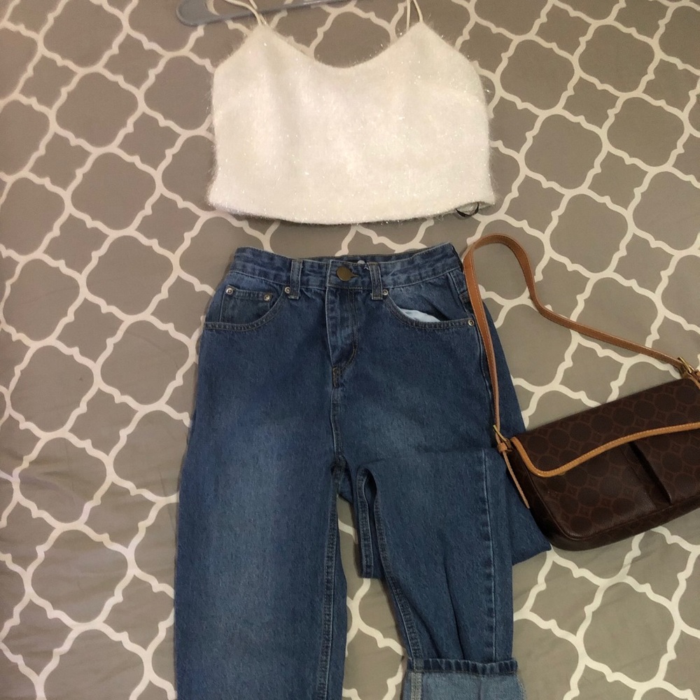 Forever 21 fuzzy top